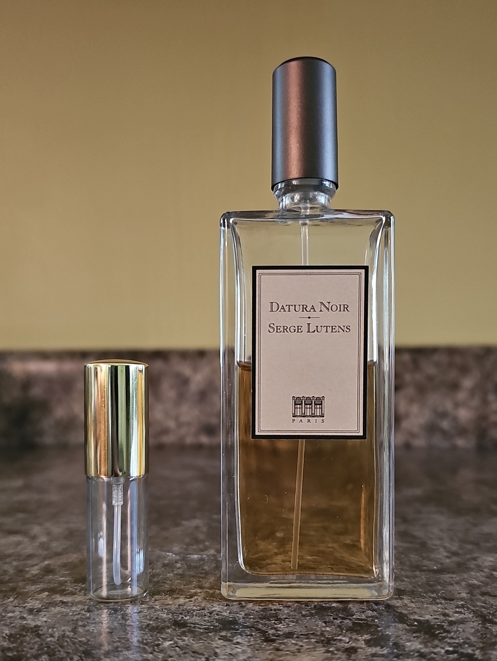 5 ML Sample DATURA NOIR by Serge Lutens Perfume EDP VIntage Original